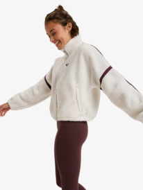 1 Boundless Spirit Zippered - Sporttrui voor Dames White ERJPF03220 Roxy