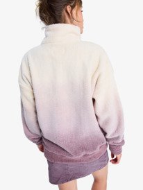 3 Live Out Loud Gradient - Polaire régulière à demi-zip pour Femme Rouge ERJPF03237 Roxy