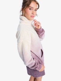 1 Live Out Loud Gradient - Polaire régulière à demi-zip pour Femme Rouge ERJPF03237 Roxy
