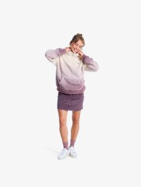 2 Live Out Loud Gradient - Polaire régulière à demi-zip pour Femme Rouge ERJPF03237 Roxy