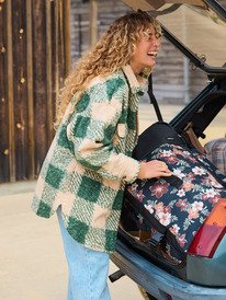 1 Over And Above - Giacca in pile da Donna Beige ERJPF03239 Roxy