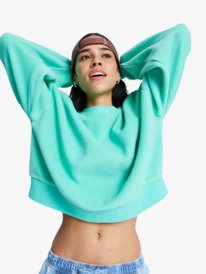 6 Chill Story - Polaire en sherpa pour Femme Vert ERJPF03248 Roxy