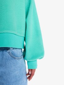 3 Chill Story - Polaire en sherpa pour Femme Vert ERJPF03248 Roxy