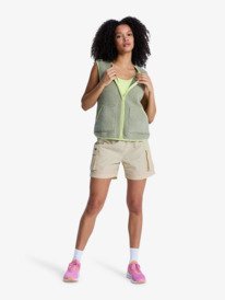 4 Boundless Spirit - Smanicato in felpa da Donna Green ERJPF03252 Roxy