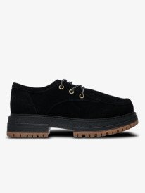 1 Work It Low - Scarpe di pelle da Donna Black ERJS700004 Roxy