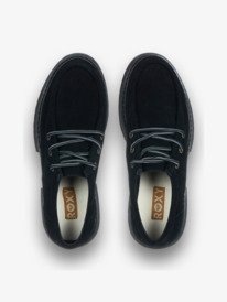 4 Work It Low - Scarpe di pelle da Donna Black ERJS700004 Roxy