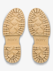 7 Work It Low - Chaussures en cuir pour Femme Beige ERJS700004 Roxy