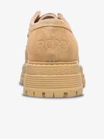 8 Work It Low - Chaussures en cuir pour Femme Beige ERJS700004 Roxy