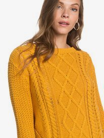 1 England Skies - Jumper for Women Yellow ERJSW03410 Roxy