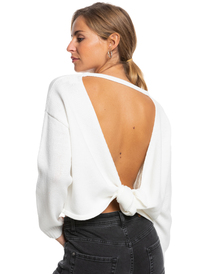 3 Heavy Love - Sweatshirt for Women White ERJSW03501 Roxy