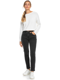2 Heavy Love - Sweatshirt for Women White ERJSW03501 Roxy