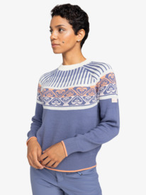 0 Cozy Sound - Maglione da Donna Blue ERJSW03605 Roxy