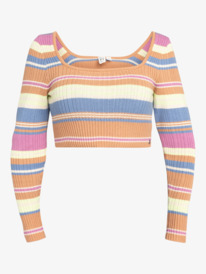 10 Sunshine Day - Kürzerer Pullover für Frauen Braun ERJSW03626 Roxy