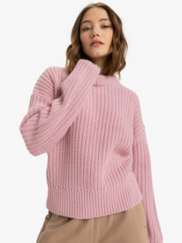 0 Coming Home - Sweatshirt mit Rundhalsausschnitt für Frauen Rosa ERJSW03649 Roxy