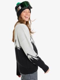 1 Cozy Sound - Technische middenlaag voor Dames Black ERJSW03657 Roxy
