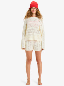 5 Salt Siren - Crew Neck Jumper for Women White ERJSW03671 Roxy