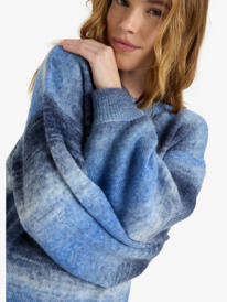 5 Love Again - Pull à col rond pour Femme Bleu ERJSW03672 Roxy