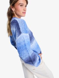 1 Love Again - Pull à col rond pour Femme Bleu ERJSW03672 Roxy