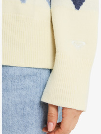 9 Saltwater Lover - Rollkragenpullover für Frauen Weiss ERJSW03673 Roxy