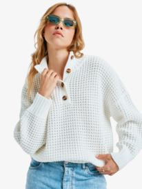 3 Coldness Days - Maglia da Donna White ERJSW03685 Roxy