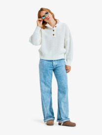 4 Coldness Days - Maglia da Donna White ERJSW03685 Roxy