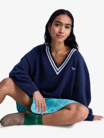 6 Surf School - Pull pour Femme Bleu ERJSW03690 Roxy