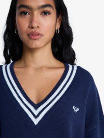 2 Surf School - Pull pour Femme Bleu ERJSW03690 Roxy