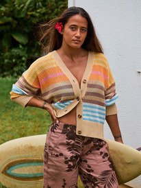 0 Cosmic Coast Stripes White ERJSW03695 Roxy