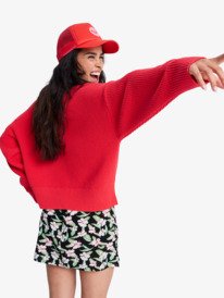 3 Cosmic Coast - Cardigan for Women Red ERJSW03698 Roxy