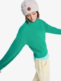 1 Coming Home Again - Pullover für Frauen Grün ERJSW03701 Roxy