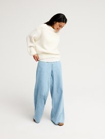4 Loomed Horizon White ERJSW03704 Roxy