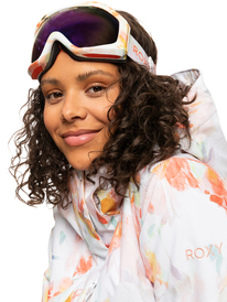 0 Sunset Art Series - Snowboard/Ski Goggles for Women White ERJTG03185 Roxy