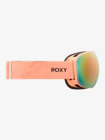 6 Popscreen Color Luxe - Snowboardbrille für Frauen Rosa ERJTG03220 Roxy