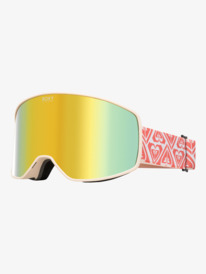 6 Storm Peak Chic - Snowboardbrille für Frauen Beige ERJTG03223 Roxy