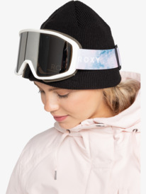 0 Izzy - Óculos de snowboard para Mulher Branco ERJTG03227 Roxy