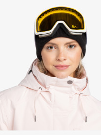 0 Izzy Bad Weather - Máscara para snowboard para Mujer Blanco ERJTG03228 Roxy