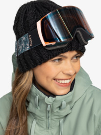 1 Wildlove - Snowboard Bril voor Dames Green ERJTG03230 Roxy