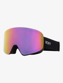 0 Feelin Color Luxe - Snowboardbrille für Frauen Schwarz ERJTG03235 Roxy