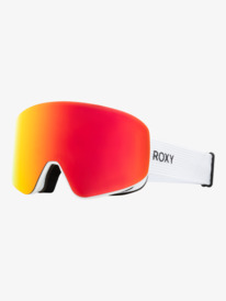 0 Feelin Color Luxe - Snowboardbrille für Frauen Weiss ERJTG03235 Roxy