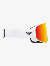 3 Feelin Color Luxe - Snowboardbrille für Frauen Weiss ERJTG03235 Roxy