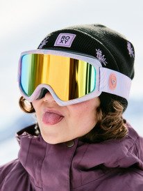 4 Moonride - Ski/Snowboard Goggles for Women Purple ERJTG03244 Roxy