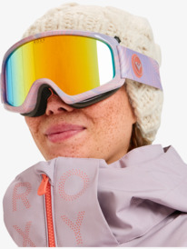 0 Moonride - Ski/Snowboard Goggles for Women Purple ERJTG03244 Roxy