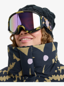 0 Moonride - Ski/Snowboard Goggles for Women Beige ERJTG03244 Roxy