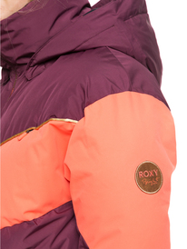 3 Torah Bright Summit - Snow Jacket Purple ERJTJ03216 Roxy