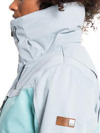 5 Presence - Snow Jacket for Women Grey ERJTJ03316 Roxy