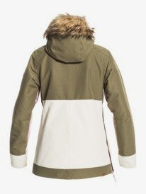 15 Shelter - Snow Jacket for Women Green ERJTJ03327 Roxy