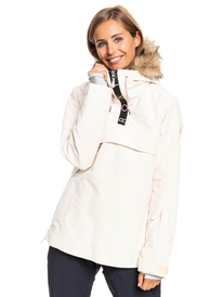 0 Shelter - Snow Jacket for Women Beige ERJTJ03327 Roxy