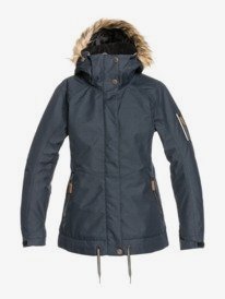 10 Meade - Snow Jacket for Women Black ERJTJ03328 Roxy