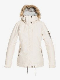 10 Meade - Chaqueta para Nieve para Mujer Beige ERJTJ03328 Roxy