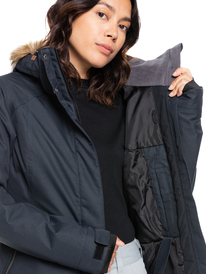 2 Meade - Snow Jacket for Women Black ERJTJ03328 Roxy